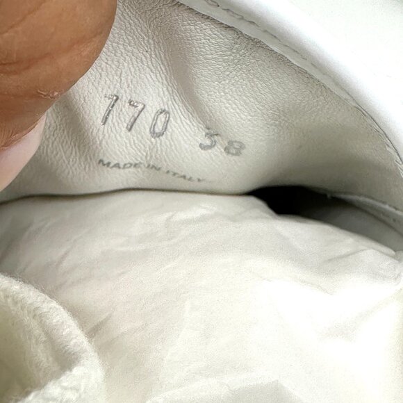 PRADA Triangle Logo Smash Naplak Platform Sneakers Trainers Flat Shoes - Picture 15 of 16